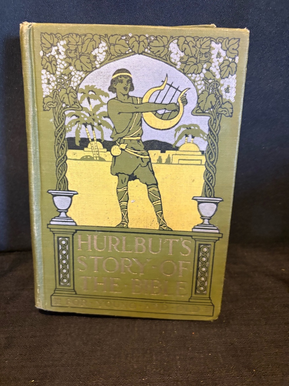 VTG Hurlbuts Story of the Bible Self Pronouncing (1904, Hardcover)